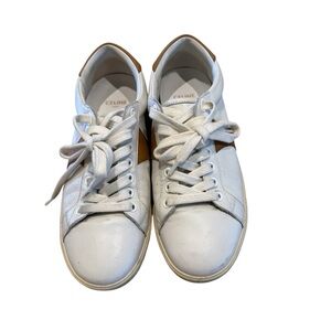 Celine White and Brown Women's Sneakers
